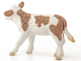 Schleich 13802 Farm Animal Simmental Calf Toy Figurine