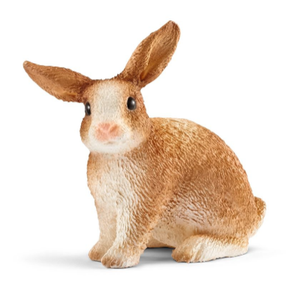 Schleich 13827 Farm Animal Rabbit Toy Figurine