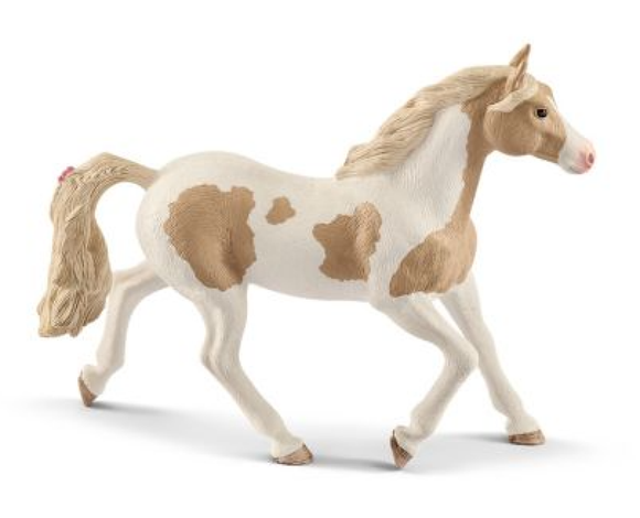 Schleich 13884 Horse Club Paint Horse Mare Toy Figure, Ages 3+