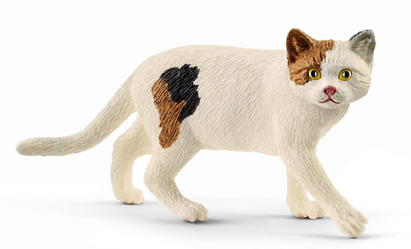 Schleich 13894 American Shorthair Cat Toy Figure