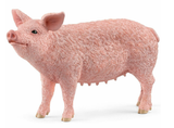 Schleich 13933 Farm Animal Pig Toy Figurine for Ages 3 and Up