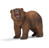 Schleich 14685 Grizzly Bear Toy Figurine for Ages 3 years and up