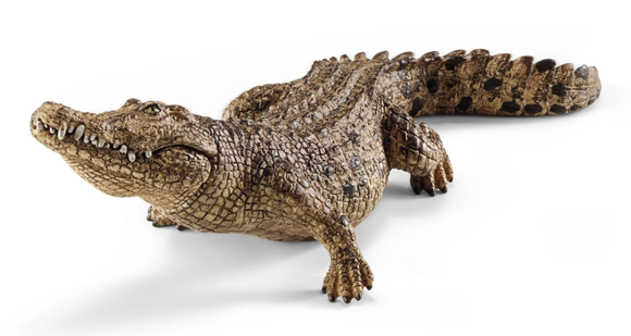 Schleich 14736 Jungle Animal Crocodile Toy Figurine