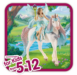 Schleich 70569 Fairy Eyela with Unicorn Toy Figure