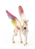 Schleich 70577 Winged Rainbow Unicorn Foal Toy Figure