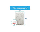 Filtrete 9804DC-6 1000 Microallergen Filter, 14 x 25 in. for Cleaner Air