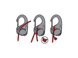 Nite Ize NCJ-01-4R3 Black 2.63 in. CamJam Cord Tightener, Nylon Material