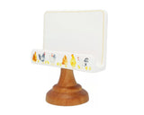 Red Shed 24F03619GE White Chicken Recipe Holder, Ceramic Material