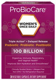 Women’s Once Daily Probiotic - Digestive Wellness - 50 Billion CFUs -30 Capsules