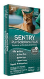 Sentry PurrScriptions Plus Flea and Tick Topical Treatment for Cats Under 5 lb.