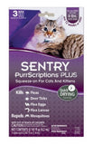 Sentry 01981 Purrscriptions Plus Flea And Tick Squeeze-On, 5 Lbs.