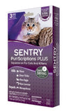 Sentry 01981 Purrscriptions Plus Flea And Tick Squeeze-On, 5 Lbs.