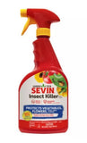 Sevin 100545274 Ready-to-Use Trigger Spray Insect Killer, 1 qt. Bottle