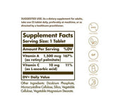 Dry Vitamin A - 5,000 IU (100 Tablets)