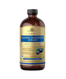 Liquid Calcium Magnesium Citrate with Vitamin D3 - Blueberry Flavor (16 fl oz)