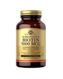 High Potency Biotin - 5,000 MCG (100 Vegetarian Capsules)