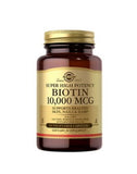 Super High Potency Biotin for Hair, Skin & Nails - 10,000mcg (60 Veg Capsules)