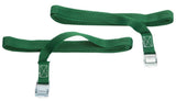 SmartStraps 105 Green Light-Duty Lashing Strap 1 in. x 12 ft., 150 lb. Capacity, 2-Pack