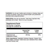 BioCitrate Magnesium - Enhanced Absorption - 400 MG (90 Vegetarian Capsules)