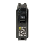Square D HOM115CP Homeline 15 Amp Single-Pole Circuit Breaker