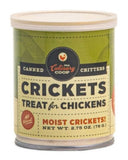 The Culinary Coop 15044 Canned Crickets Chicken Treat, High-Protein Snack for Poultry 2.75 oz.