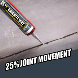 Titebond 3191 WeatherMaster Concrete Joint Sealant, Gray, 10.1 oz.