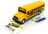TOMY 46581 4.3 in. School Bus Toy for Ages 3 and Up