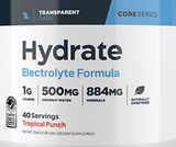 Hydrate Electrolyte Blend - Tropical Punch (0.69 Lbs./ 40 Servings)