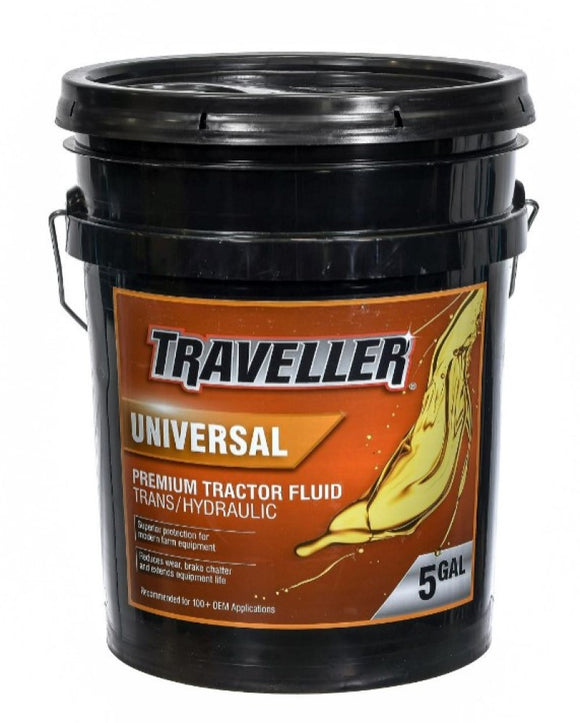 Traveller T806391 Universal Premium Tractor Hydraulic Fluid, 5 gal.