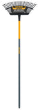 True Temper 1789000 SuperFlex 25-Steel Tine Lawn Rake, Handle Aluminum -48in