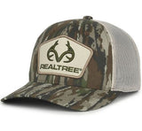 Realtree Original Antler Logo Camo Pattern Hat One Size, Realtree Original/Tan