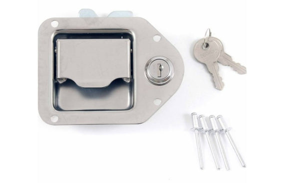 Dee Zee TSC TBLATCH1 Tool Box Replacement Locking Latch,Vertical,Stainless Steel