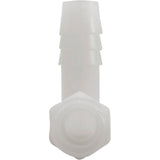 US Plastics 63102 3/8"b x 1/4"mpt 90 Degree Nylon Barb Adapter