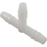 US Plastics 64032 1/4" Barb x 1/4" Barb x 1/4" Barb Tee