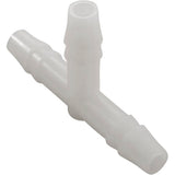 US Plastics 64032 1/4" Barb x 1/4" Barb x 1/4" Barb Tee
