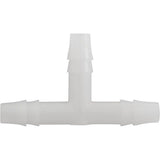 US Plastics 64032 1/4" Barb x 1/4" Barb x 1/4" Barb Tee