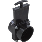 Valterra 7301 3" x 3" Slip 30 PSI ABS Gate Valve - Black