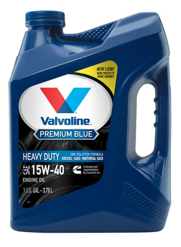 Valvoline 773780 Premium Blue 15W-40 Diesel Engine Oil, 1 gal.
