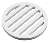 Val-Pak V65-120 3" Drain Plastic Cover- White