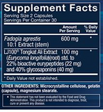 Fadogia + Longjack “ Promotes Healthy Testosterone Levels (60 Capsules)