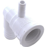 Waterway 212-0090 0.3" x 0.7" Barb Ozone Cluster Jet Body - White