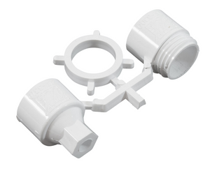 Waterway Plastics 217-3310 1/2" Orifice Venturi Tee Nozzle - White