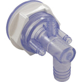 Waterway 228-0308G Mini-Storm Thread-In Jet Body Assembly, Water: ¾" Barb, Air: 3/8" Barb