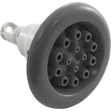 Waterway 229-7507 5" Power Storm Smooth Multi Massage Jet Internal - Gray