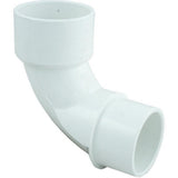Waterway 411-9140 2.5" Slip x 2.5" SPG Sweep 90 deg Elbow