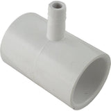 Waterway 413-4350 0.375" Barb x 1" Slip x 1" Slip Barb Tee