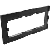 Waterway 519-9547 Renegade Vinyl Wide Mouth Skimmer Faceplate Cover - Gray