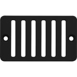 Waterway 642-2801 2" x 4" Deck/Gutter Drain Grate - Black
