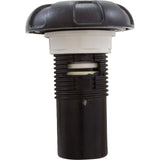 Waterway Plastics 660-3511 1" 6-Spoke Top Access Air Control Valve - Black
