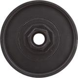 Waterway 662-3011 F.A.S. 1" Scalloped Knob - Black